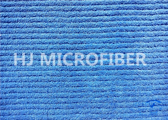 paño coralino Roya Blue150cm del paño grueso y suave de la raya gruesa de la microfibra 550gsm