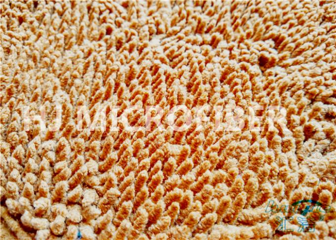 Café natural del dormitorio del paso de la microfibra de la estera del super suave mullido durable del pelo