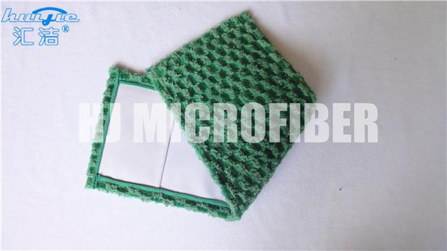 Cojines reutilizables del reemplazo de la fregona de la fregona de la microfibra de los cojines de la armadura mojada del telar jacquar con el bolsillo