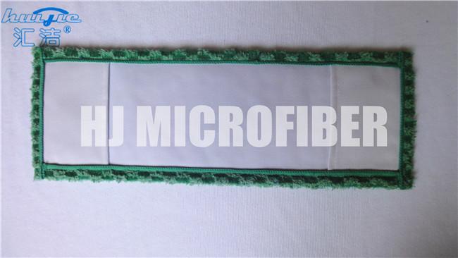 Cojines reutilizables del reemplazo de la fregona de la fregona de la microfibra de los cojines de la armadura mojada del telar jacquar con el bolsillo