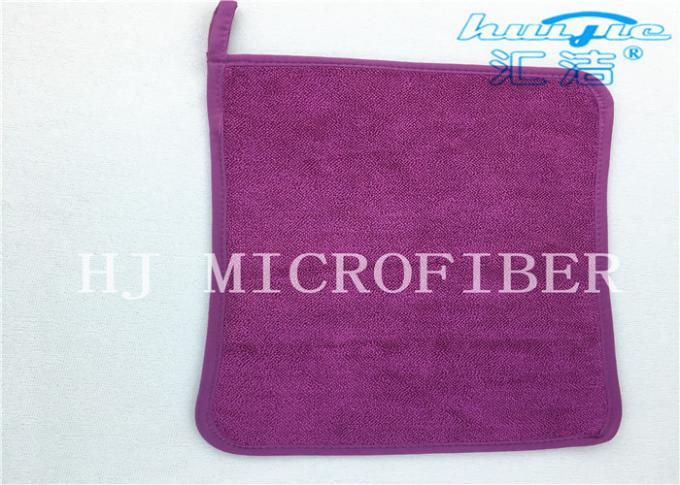 Tela absorbente de la torsión de la microfibra del trapo de limpieza de la microfibra usada en fregona o toalla