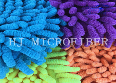 Tela de felpilla grande de la microfibra útil colorida usada en estera de baño o mitón del lavado de la limpieza del coche