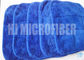 Toalla coralina azul del paño grueso y suave de Mixrofiber de la toalla de mano del color de la absorbencia estupenda para la cocina