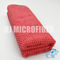 El poliéster del cuadrado rojo el 80% de la microfibra y el hogar instalado tubos poliamida del 20% hicieron punto la toalla grande de la perla