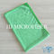 La trama del color verde hizo punto la toalla formada pequeña rejilla del trapo de limpieza de la poliamida del poliéster el 20% del 80%