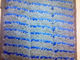 Cabeza coralina gris de la fregona de la microfibra del paño grueso y suave de la fregona de la microfibra del depurador azul mojado de los cojines el 13*47cm