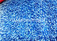 El piso azul los cojines/polvo de la fregona de la microfibra de 18 pulgadas rellena el poliéster del 80% para el hogar