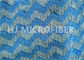 Tela de la microfibra de la pila de la torsión del estilo de la armadura del telar jacquar para los cojines de la fregona, paños de la microfibra