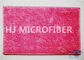 Pequeña estera de puerta de la microfibra del poliéster del Pink100% para el forro antirresbaladizo al aire libre/interior