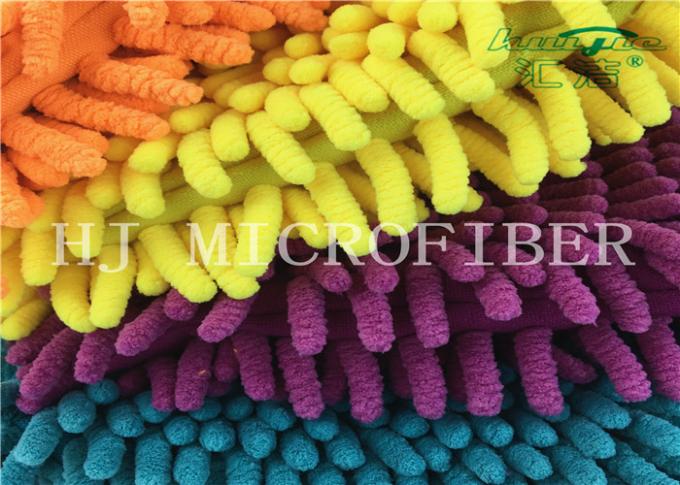 Tela de felpilla grande de la microfibra útil colorida usada en el mitón de Mat Or Car Cleaning Wash del baño