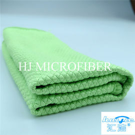 Herramienta que se lava usada hogar del color verde de la toalla de Terry de la microfibra de la toalla de limpieza para la cocina
