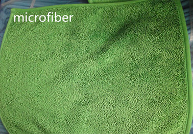 El verde de la fregona de polvo de la microfibra de 30*40 cm 450gsm torció la fregona de polvo estupenda del piso de la absorción de agua