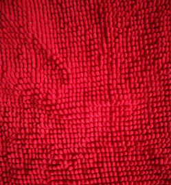 Anchura grande roja de la felpilla el 150cm de la microfibra 1200gsm usada como guantes de las esteras