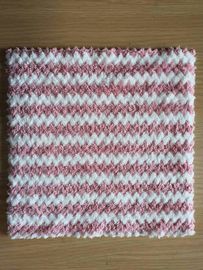 Colorido rosado gris de las toallas de cocina de la microfibra de la poliamida del poliéster el 20% del 80% los 24*24cm