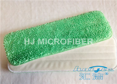 3 - la fregona mojada de la microfibra del polvo de 5 micrómetros rellena el poliéster 100% del verde