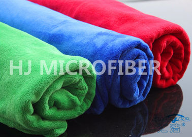 La microfibra del OEM Trama-Hizo punto la toalla cepillada, limpieza del coche de los paños de la microfibra