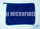 Toallas de plato de la microfibra del azul 30 * 40, paño ultra grueso de la microfibra de la limpieza del paño grueso y suave de la felpa de la torsión de la trama