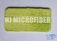 Fregona verde del piso de la microfibra para el cojín de limpieza los 20x38cm de la fregona de polvo del piso/de la microfibra