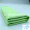 Herramienta que se lava usada hogar del color verde de la toalla de Terry de la microfibra de la toalla de limpieza para la cocina