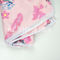 Color cuadrado del rosa de la forma de la toalla los 40*40cm del bebé del uso en el hogar de la toalla de mano impresa de la microfibra