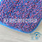 El color azul mezclado púrpura teñió las fregonas del hilado para la tela de pila casera de la torsión de la poliamida del poliéster el 20% de la limpieza el 80%