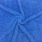 Tela azul de la limpieza de la tela de la fregona de la tela de pila de la torsión de la microfibra 450gsm
