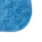 Puntilla que cose el trapo de limpieza de la microfibra del poliéster del 80% Coral Fleece azul 25x30