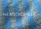 Telas anchas modificadas para requisitos particulares de la microfibra de la fregona de la raya azul para los productos de limpieza