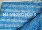 Tela de pila torcida microfibra teñida llano de la rejilla del telar jacquar para el cojín de la fregona