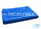 Trapo de limpieza profesional del coche de la ventana del azul real/toalla de sequía de la microfibra para los coches