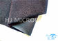tela adhesiva fuerte negra del lazo de 260gsm Matt, gancho industrial y tela del nilón del lazo