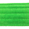El metal de la pila de la torsión abrocha el cojín plano 18&quot; del repuesto de la fregona de la microfibra del clip verde