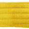 Las hebillas del metal de la pila de la torsión acortan el cojín plano del repuesto de la fregona 18 pulgadas de amarillo