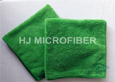 Paño reutilizable de la microfibra de la felpa del OEM para limpiar la pila dual, 45 los x 45cm